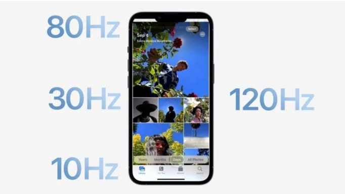 五家渠苹果14维修分享iPhone 14有高刷吗 