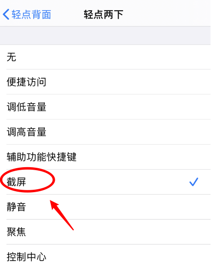 五家渠苹果手机维修分享iPhone12如何启用双击截屏 